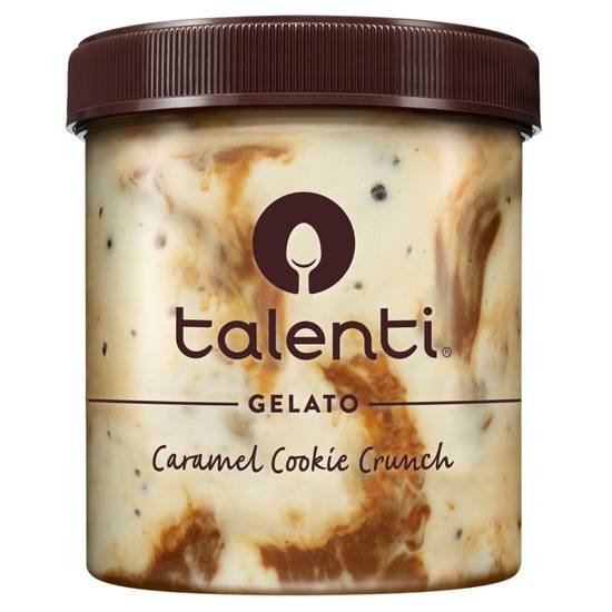 Order Talenti Gelato Caramel Cookie Crunch 16oz food online from The Ice Cream Shop store, Denver on bringmethat.com