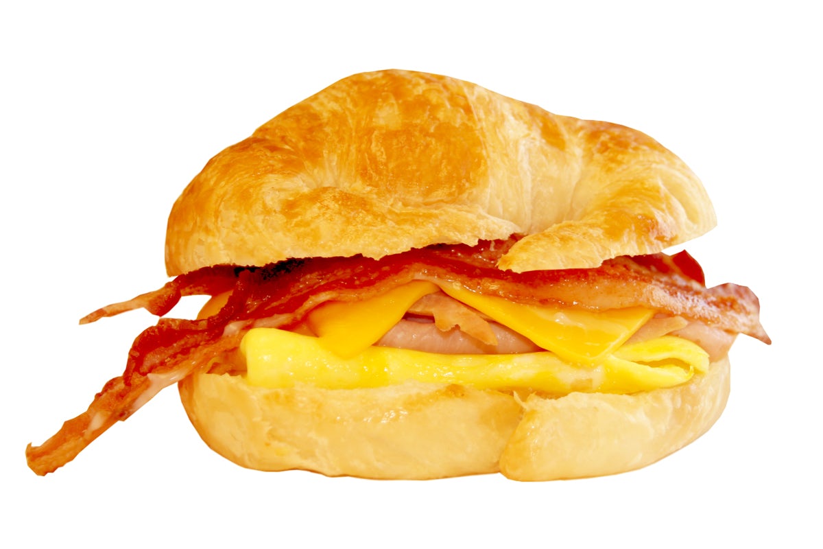 Order #87 Ham, Bacon, Egg, Cheese CR food online from Lee Sandwiches store, Peoria on bringmethat.com