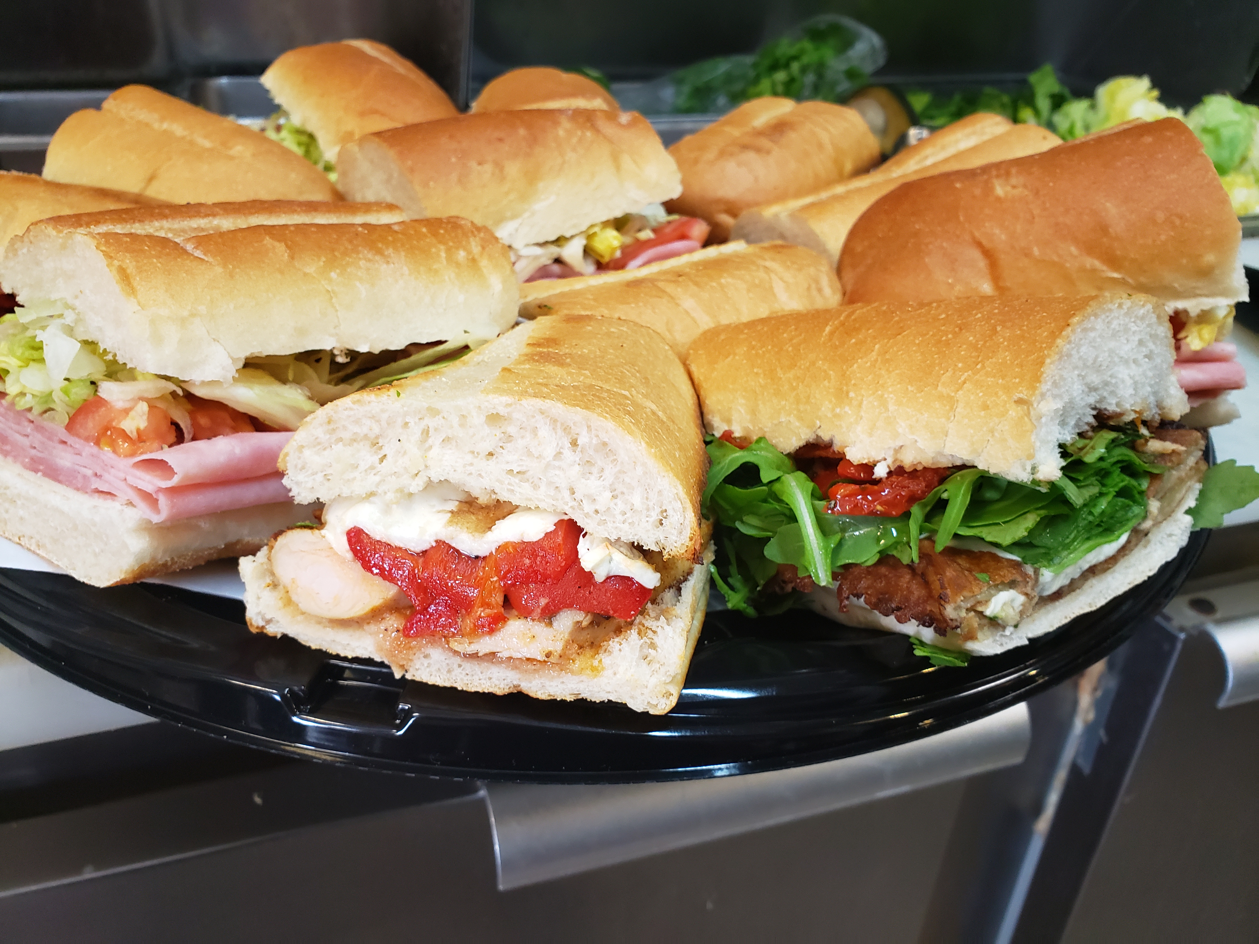 Order Catering Veggie Subs Platter food online from Brothers Pizza store, Princeton Junction on bringmethat.com