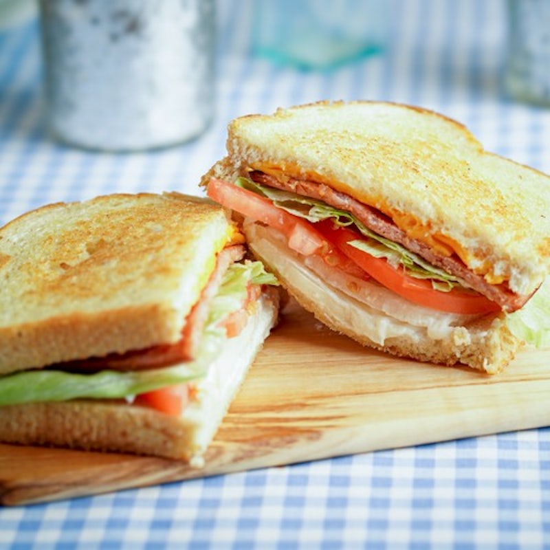 Order GRILLED HAM AND CHEESE food online from Nation's Giant Hamburgers store, San Leandro on bringmethat.com