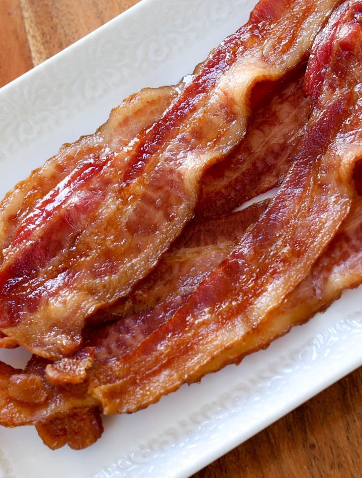 Order Just Bacon - 4 Slices food online from Kick Butt Café store, Austin on bringmethat.com