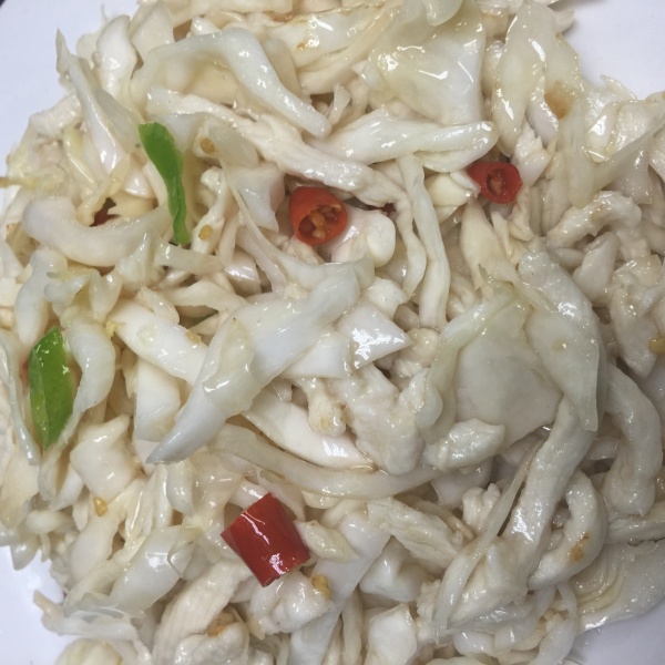 Order H4. Shredded Chicken with Cabbage food online from Jasmine Garden store, Falls Church on bringmethat.com