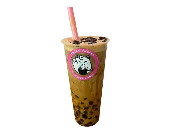 Order Coffee Boba Milk Tea food online from Lucky Rolls Cafe store, Englewood on bringmethat.com