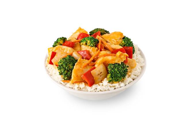 Order THAI COCONUT CURRY CHICKEN  food online from Pick Up Stix store, San Diego on bringmethat.com