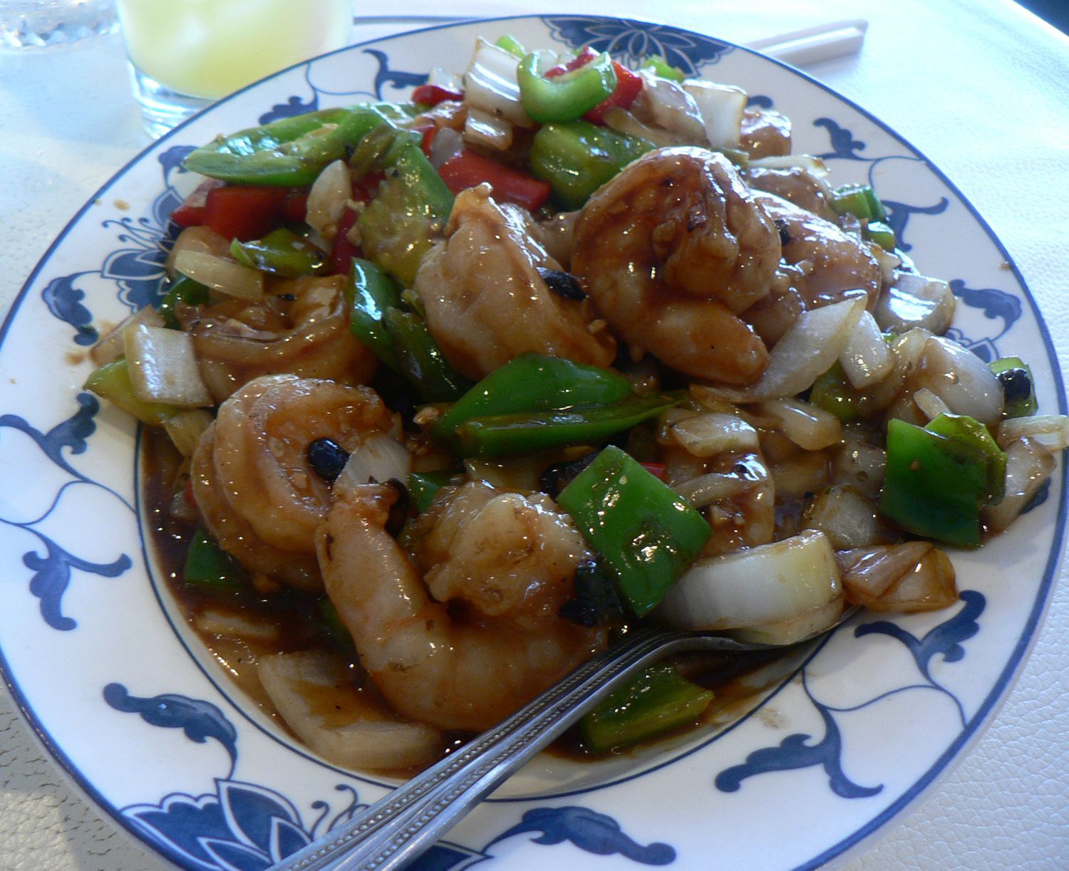 Order Shrimp and Scallops with Black Bean Spicy Sauce food online from Hunan Taste store, Springfield on bringmethat.com