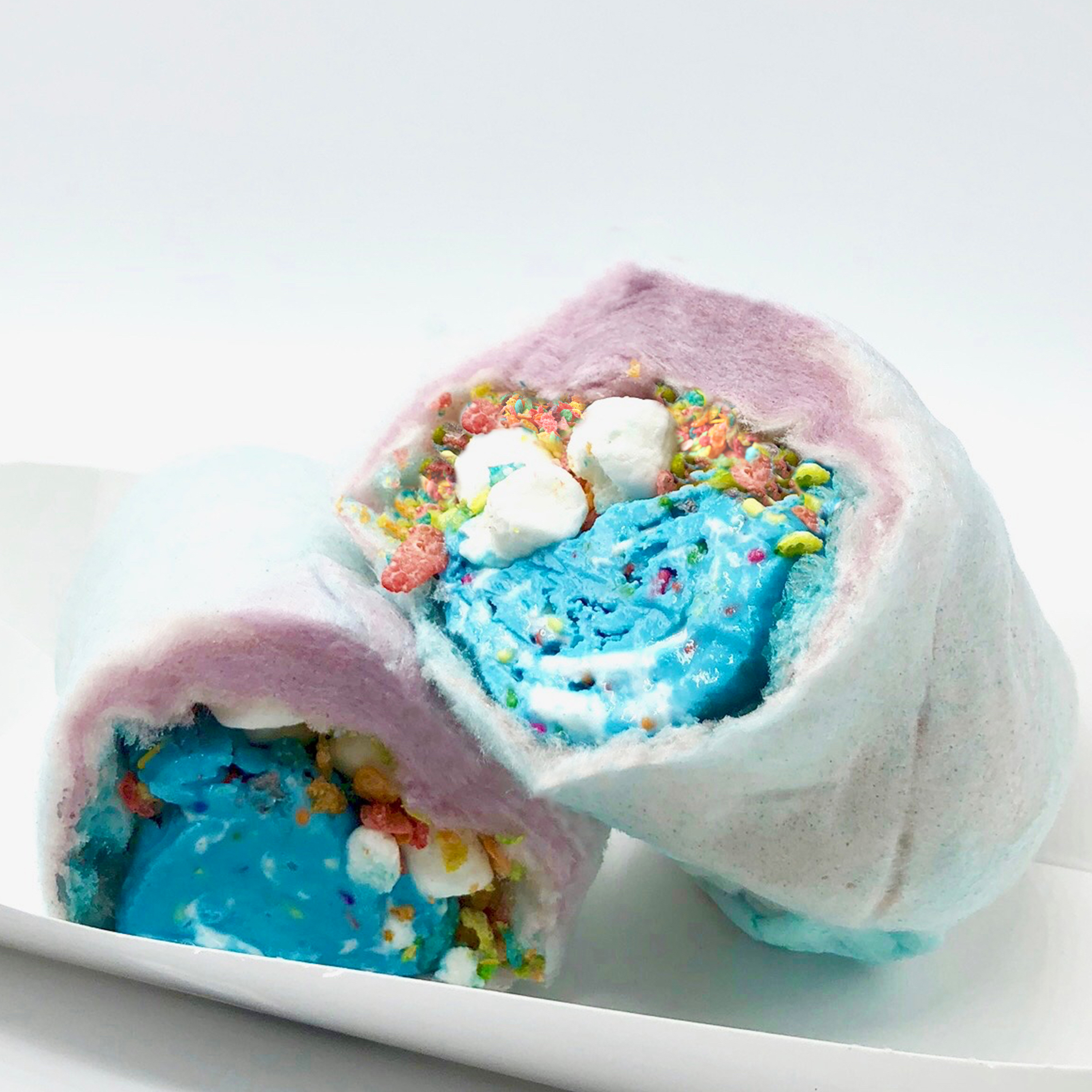 Order Cotton Candy Burrito food online from Simply Rolled Ice Cream store, Columbus on bringmethat.com