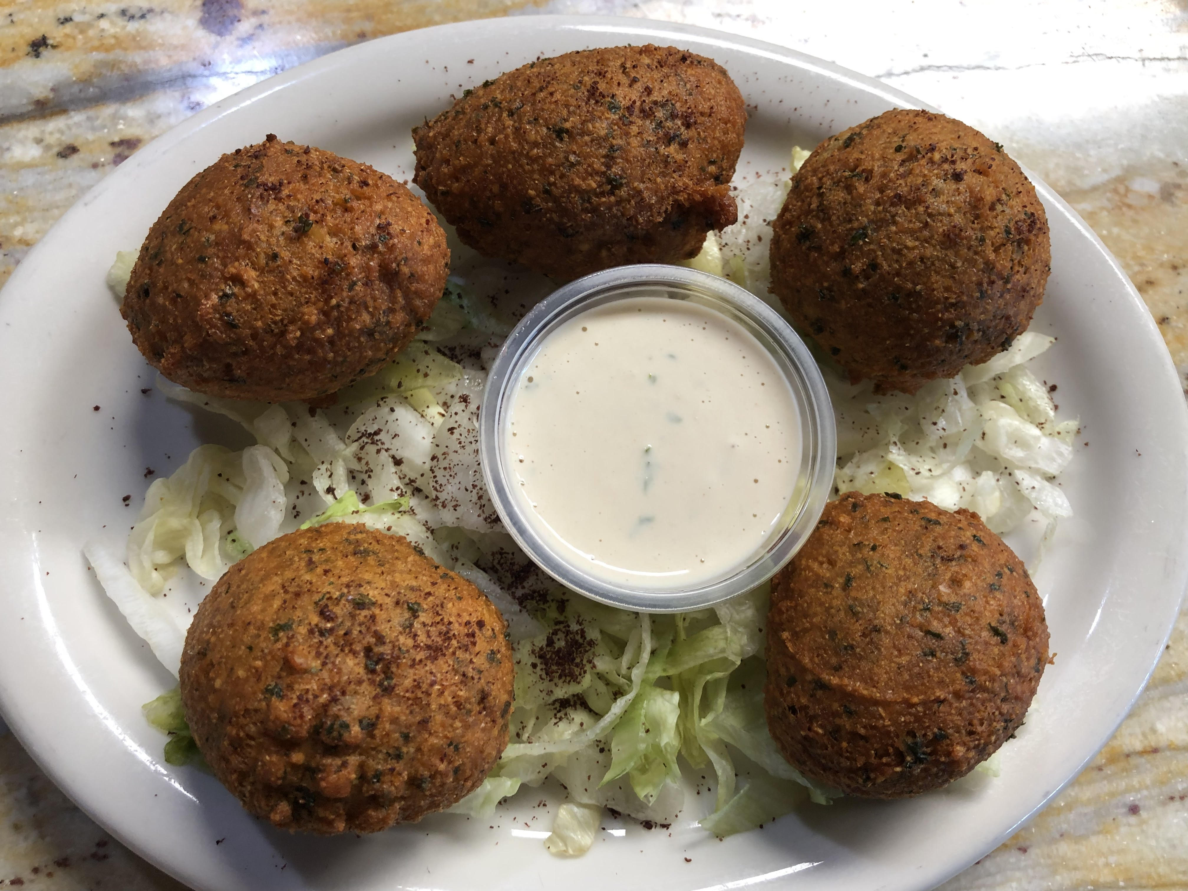 Order Falafel Plate food online from Gyro House store, Beaverton on bringmethat.com