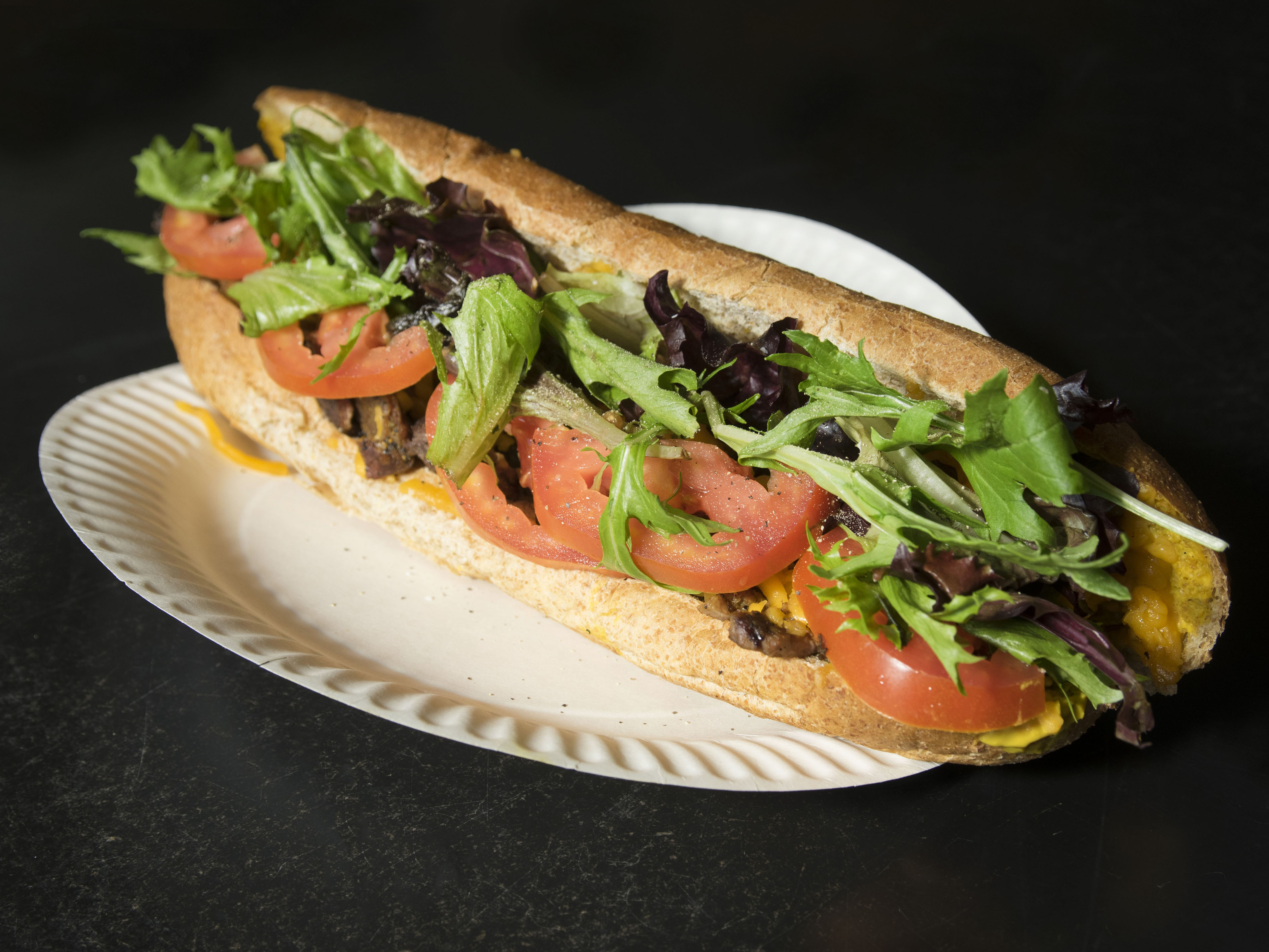 Order Cali Steak Sandwich food online from Cafe By The Bay store, San Diego on bringmethat.com