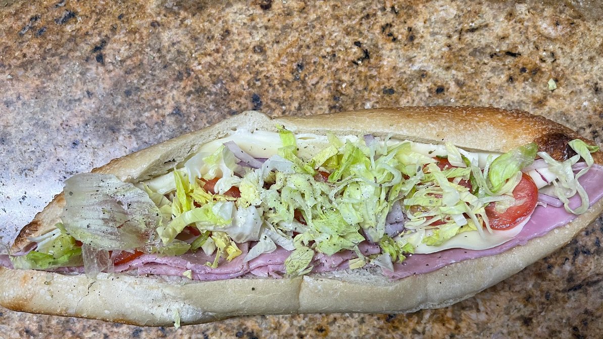 Order Ham & Cheese Sub food online from Two Cousins Pizza and Italian Restaurant store, Lancaster on bringmethat.com