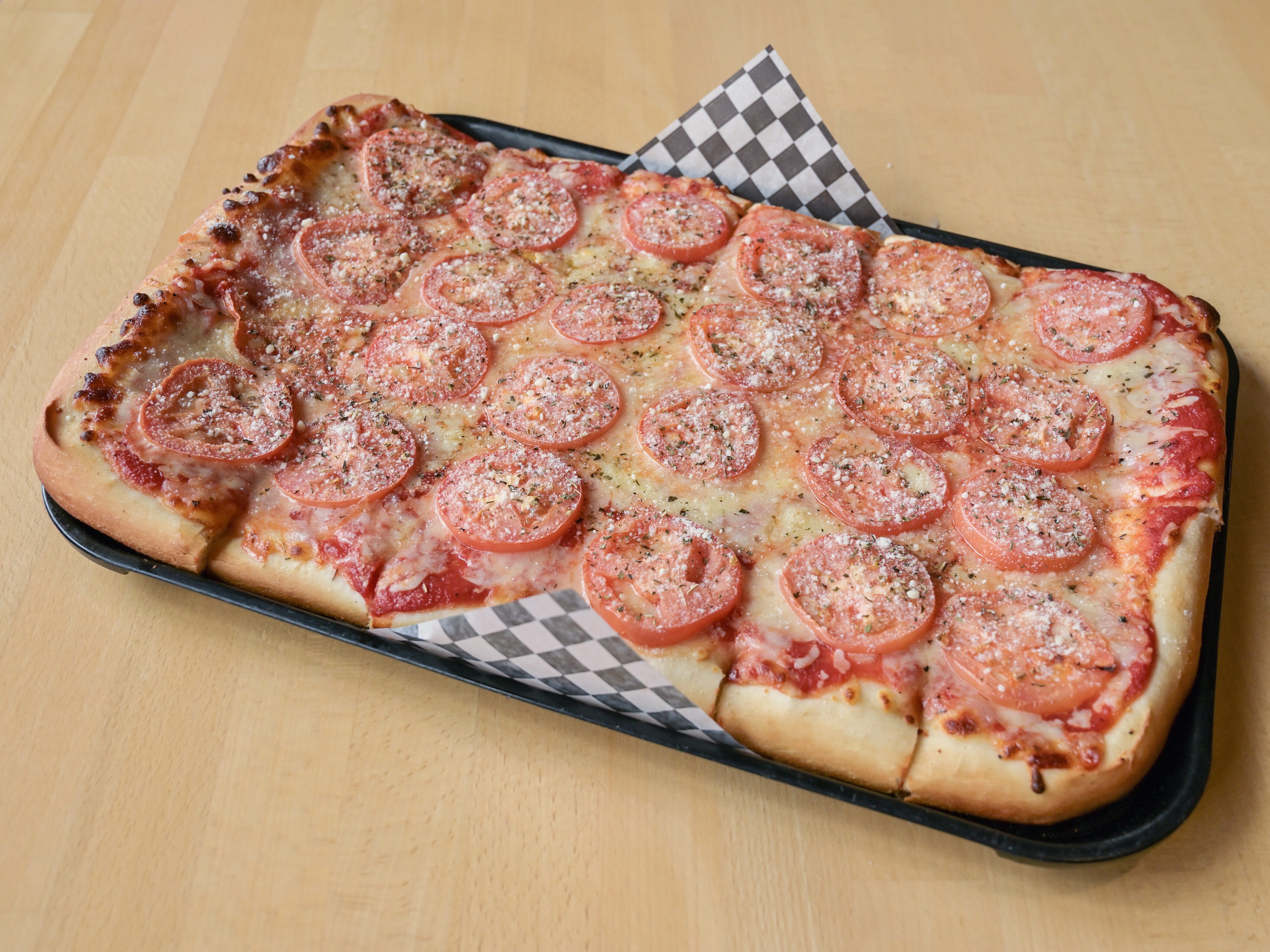 Order Fresh Tomato Pizza food online from Revello Pizza store, Kingston on bringmethat.com