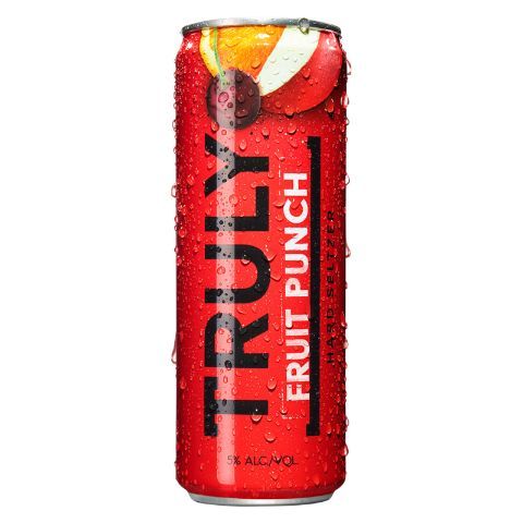 Order TRULY Hard Seltzer Fruit Punch 24oz Can food online from 7-Eleven store, Evans Mills on bringmethat.com