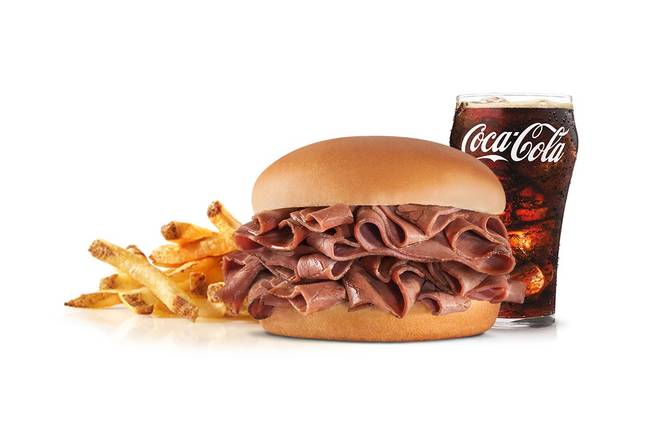 Order Big Roast Beef Combo food online from Hardee's store, Picayune on bringmethat.com