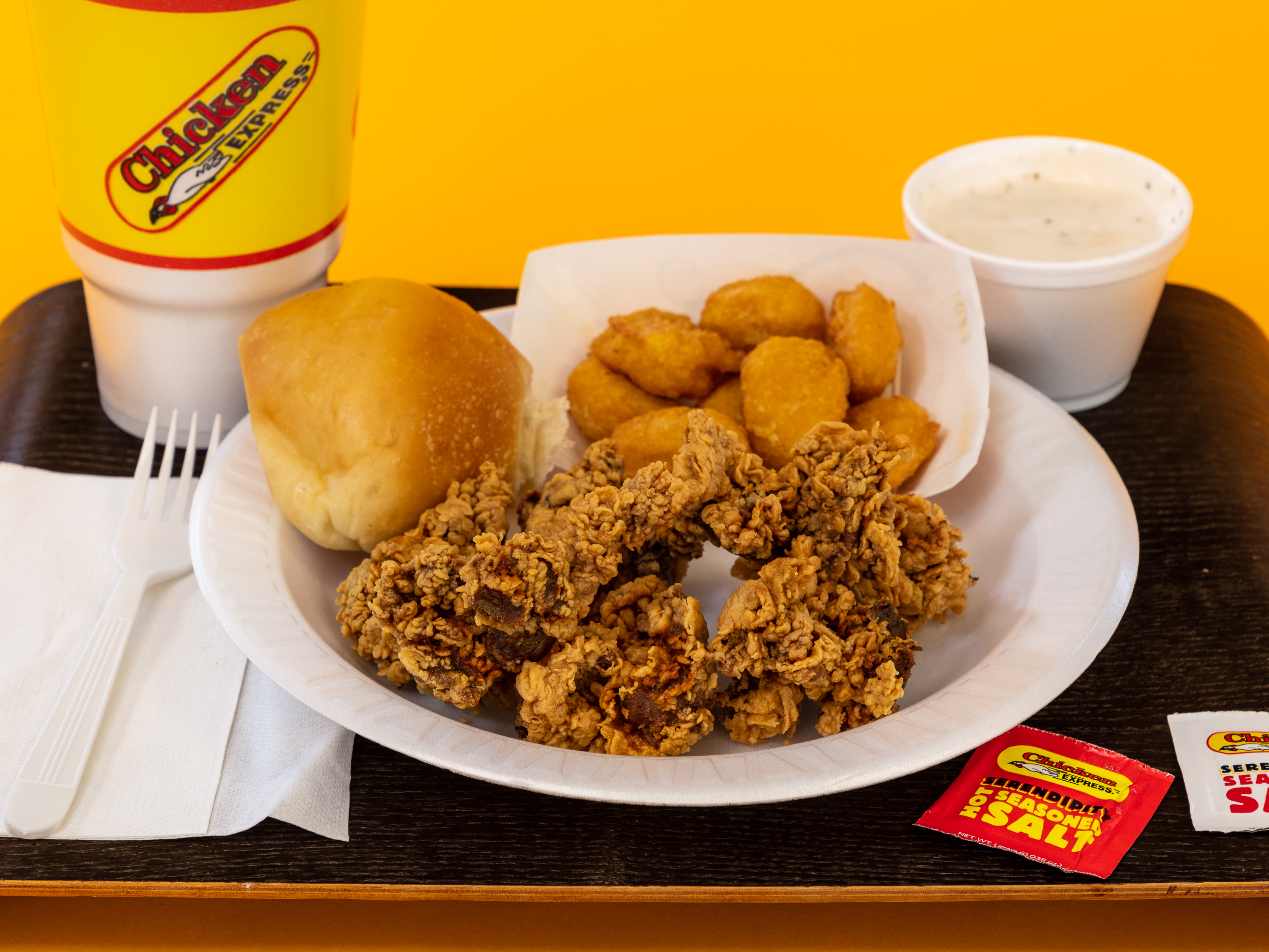 Order 6 Livers Combo food online from Chicken Express store, Highland Village on bringmethat.com