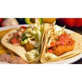 Order Fish Taco food online from Aliberto Jr Fresh Mexican Food store, Riverside on bringmethat.com