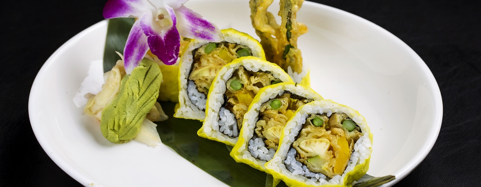 Order Veggie Tempura Roll food online from PB Sushi store, San Diego on bringmethat.com