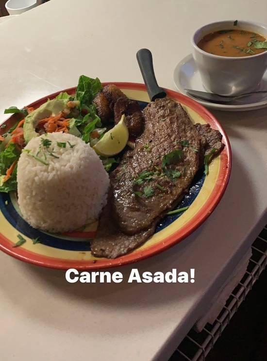 Order Carne Asada food online from Punta Cana Latin Grill store, Athens on bringmethat.com