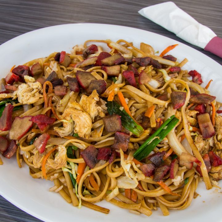 Order BBQ Pork Chow Mein food online from Wok Station store, San Francisco on bringmethat.com