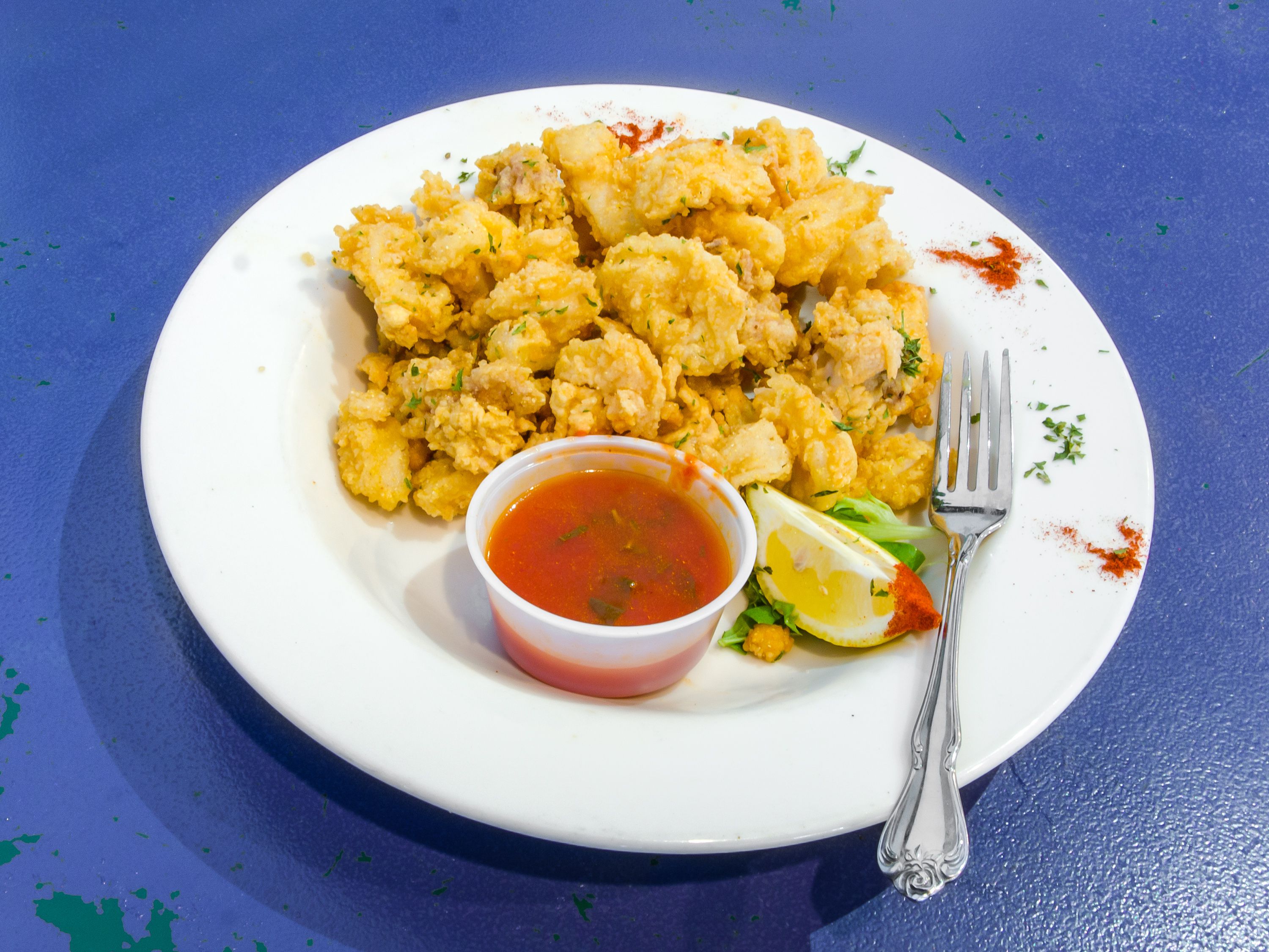 Order Crispy Calamari food online from Jakes Crab Shack store, Melbourne Beach on bringmethat.com