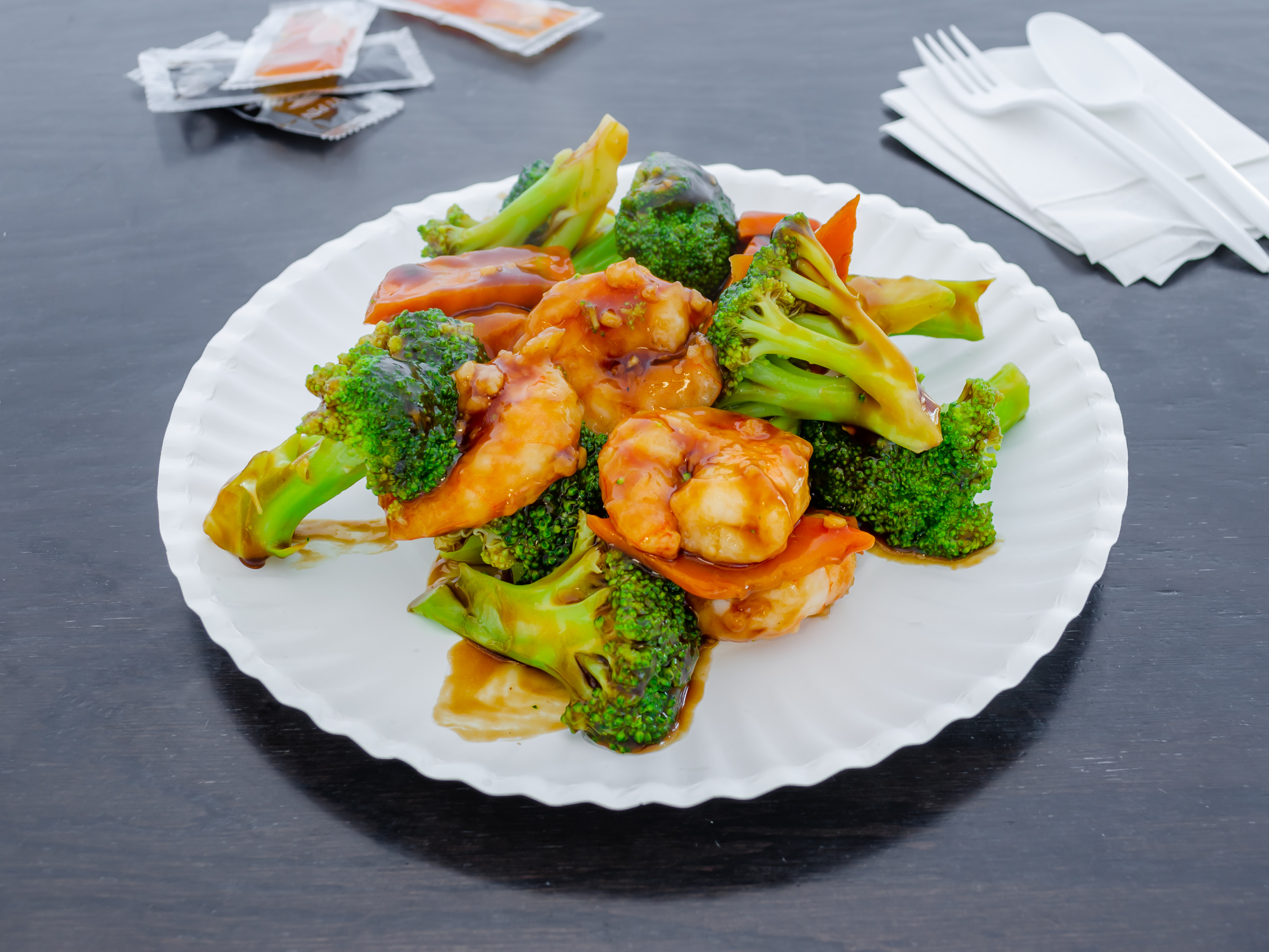 Order 111. Shrimp with Broccoli food online from Good Taste 2 store, Morrisville on bringmethat.com