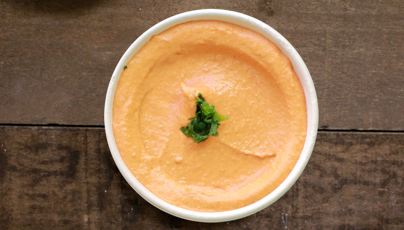 Order Red Pepper Hummus food online from Mr Kabob Xpress store, Livonia on bringmethat.com