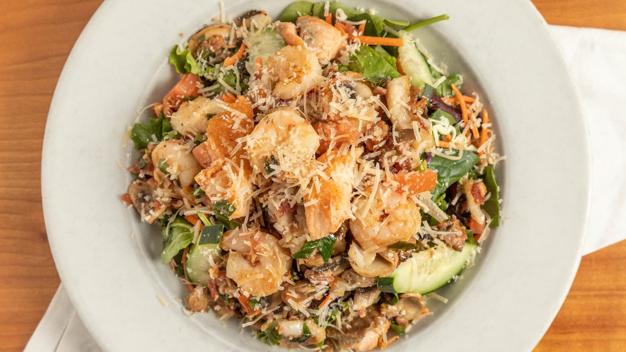 Order Hot NW Seafood Salad food online from Seasons & Regions Seafood Grill store, Portland on bringmethat.com