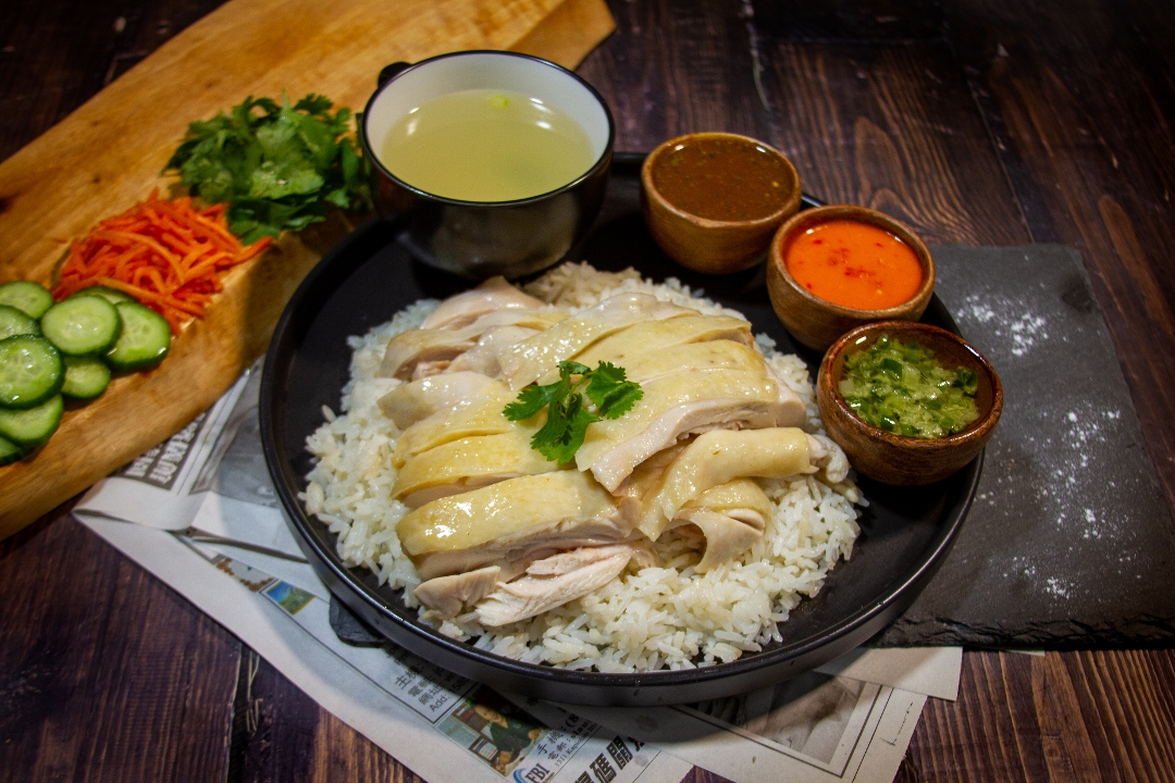 Order Hainan Chicken Box (GF) food online from Chicken Meets Rice store, Cupertino on bringmethat.com