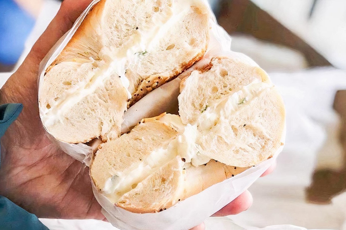 Order Plain Bagel food online from Stan's Donuts Damen store, Chicago on bringmethat.com