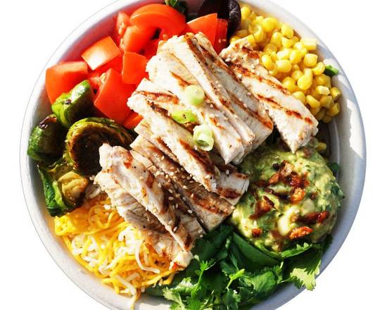 Order Fiesta Chicken Bowl food online from On+On Kitchen store, Rancho Cucamonga on bringmethat.com