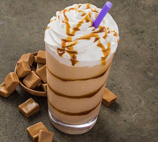 Order Pure Caramel Ice Blended® drink food online from The Coffee Bean & Tea Leaf store, Las Vegas on bringmethat.com