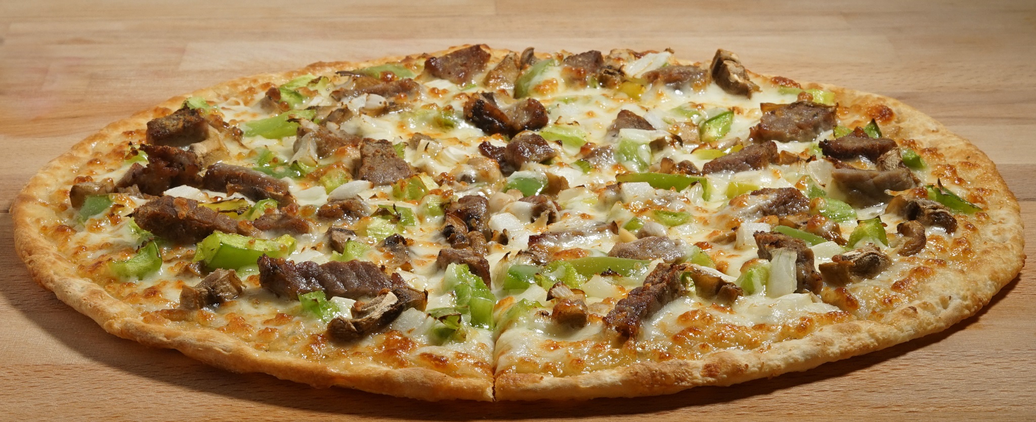 Order Philly Cheesesteak Pizza food online from Wild Pepper Pizza store, Salt Lake City on bringmethat.com