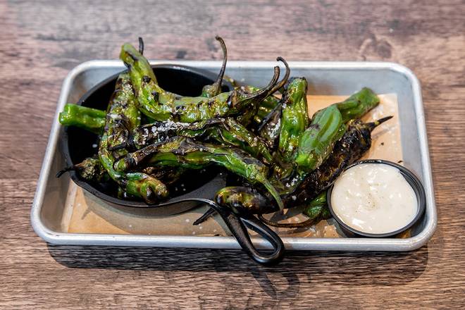Order Charred Shishito Peppers food online from Wr Kitchen & Bar store, Laguna Niguel on bringmethat.com