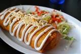 Order Chicken Chimichanga food online from Tia's Cafe store, Las Vegas on bringmethat.com
