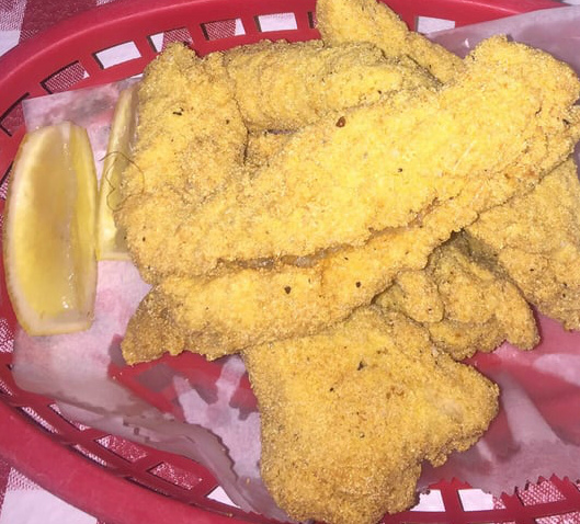 Order Cornmeal Fried Catfish Fingers food online from Cowgirl store, New York on bringmethat.com