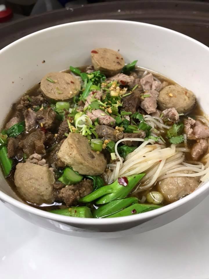 Order Beef Boat Thai Noodle Soup food online from My Thai Restaurant store, Frederick on bringmethat.com