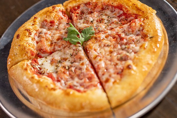 Order 7" Personal Pizza Combo Meal food online from Fat Cats store, Provo on bringmethat.com