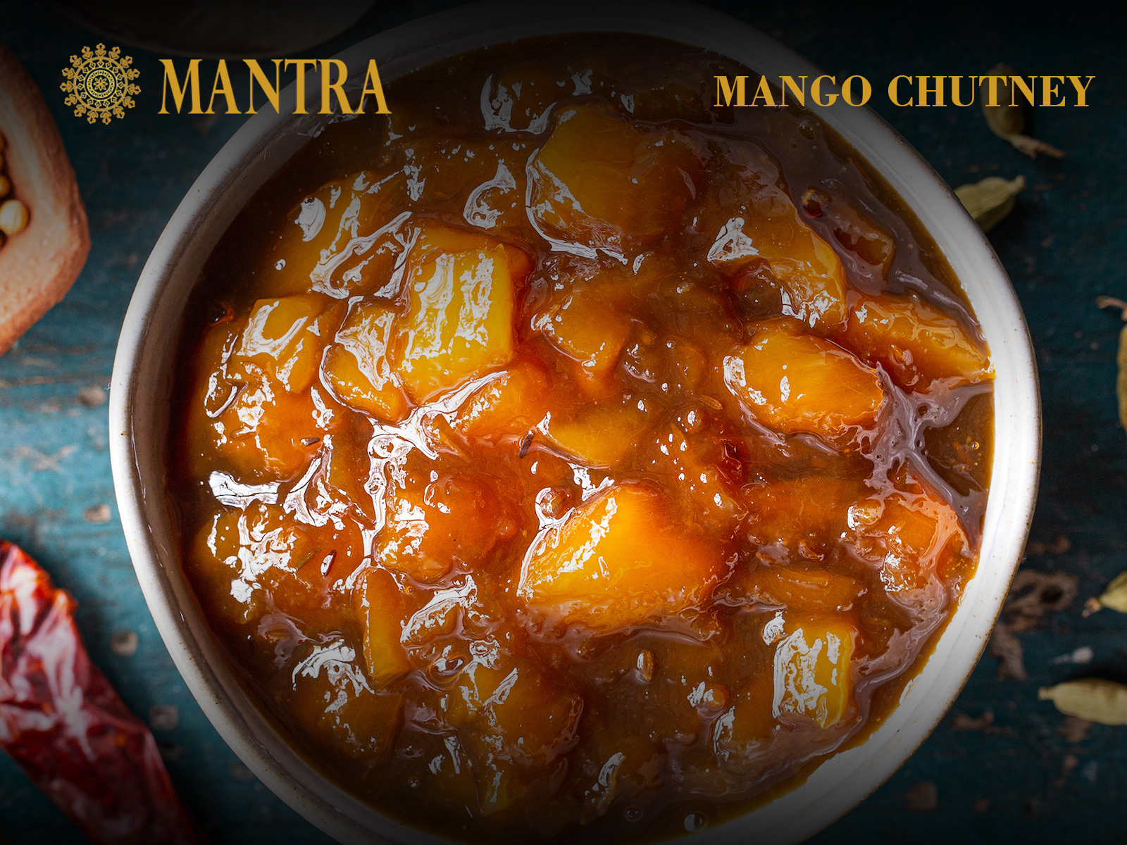 Order Mango Chutney food online from Mantra Authentic Indian Restaurant store, Jersey City on bringmethat.com
