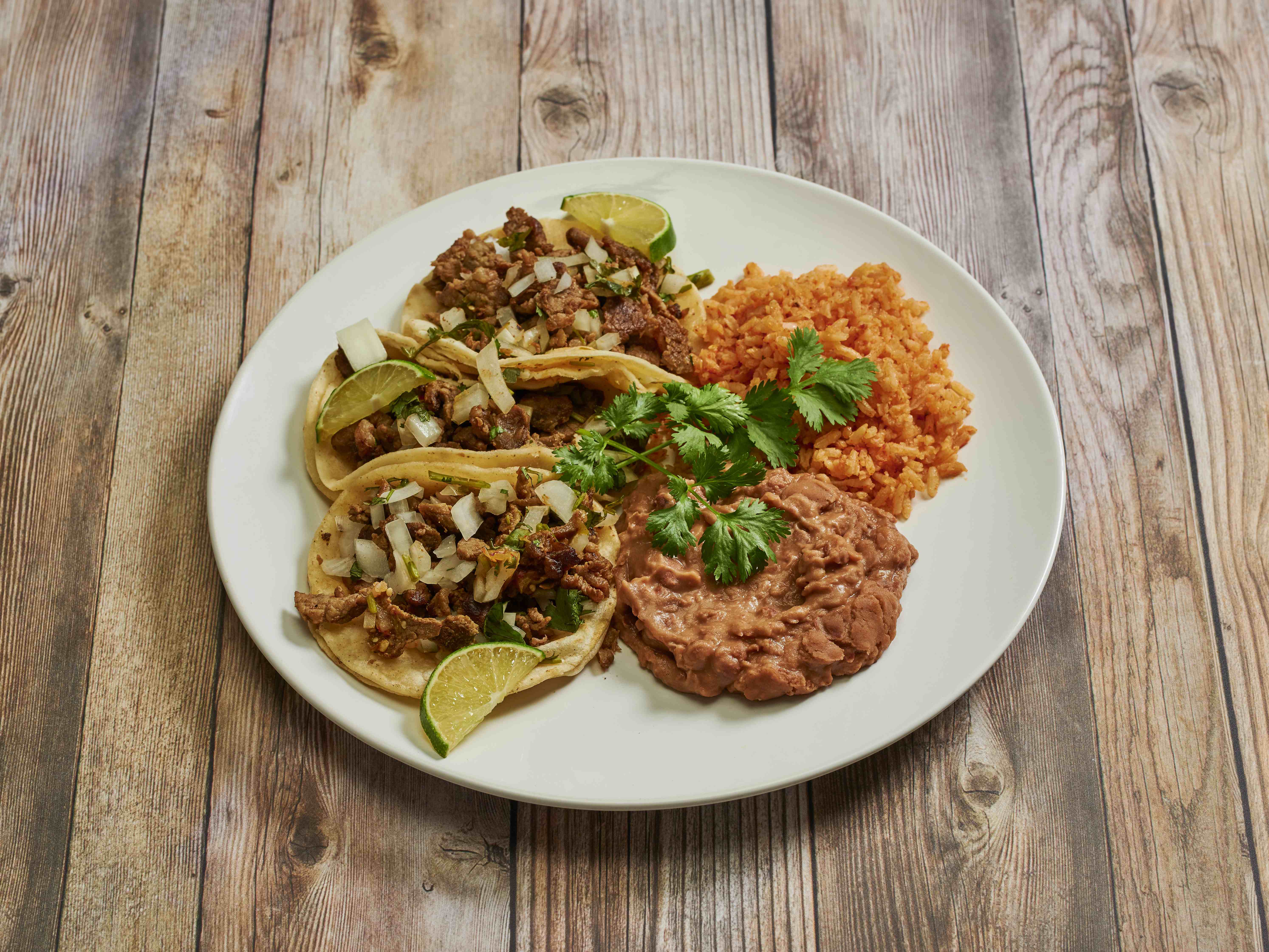 Order 4. 3 Tacos Special food online from Taqueria Guerrero Style store, Westminster on bringmethat.com