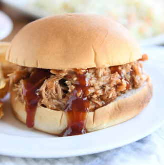 Order BBQ Pulled Pork food online from Shades Of Green Pub & Restaurant store, New York on bringmethat.com