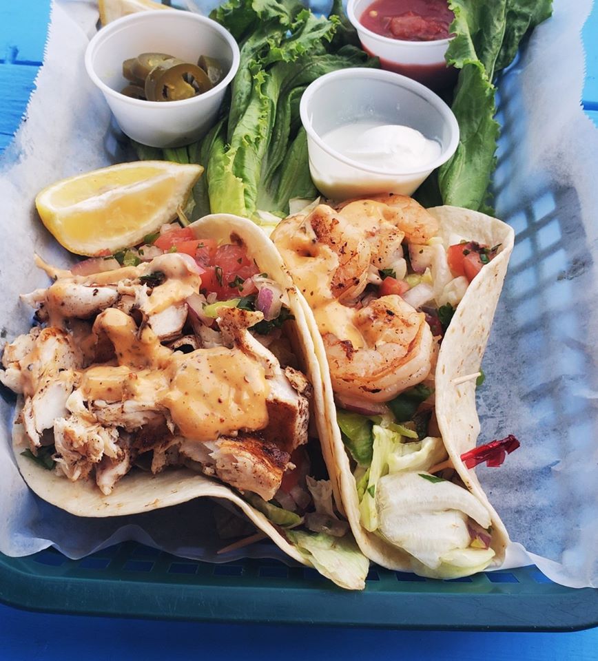 Order Tacos food online from Castaway Beach Bar And Grill store, North Myrtle Beach on bringmethat.com