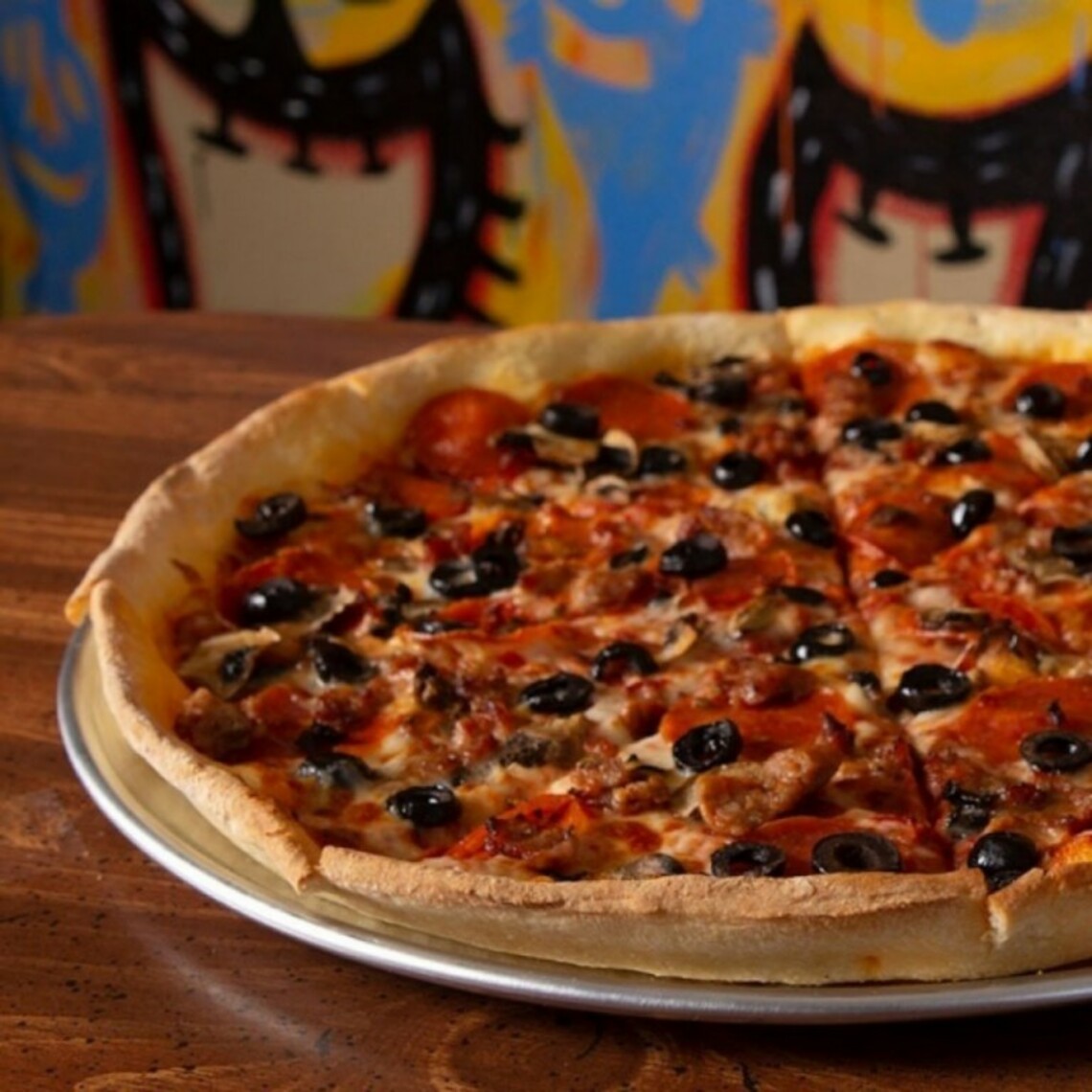 Order Downtown Special Pizza (14") food online from Austin's Pizza store, Austin on bringmethat.com