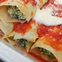 Order Spinach and Cheese Canelones food online from Patagonia Empanadas store, Orange on bringmethat.com