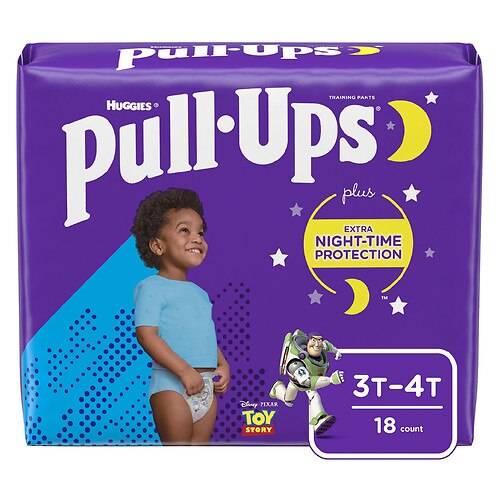 Order Huggies Pull-Ups Boys' Night-Time Potty Training Pants 3T - 4T - 66.0 ea food online from Walgreens store, WELLSBURG on bringmethat.com