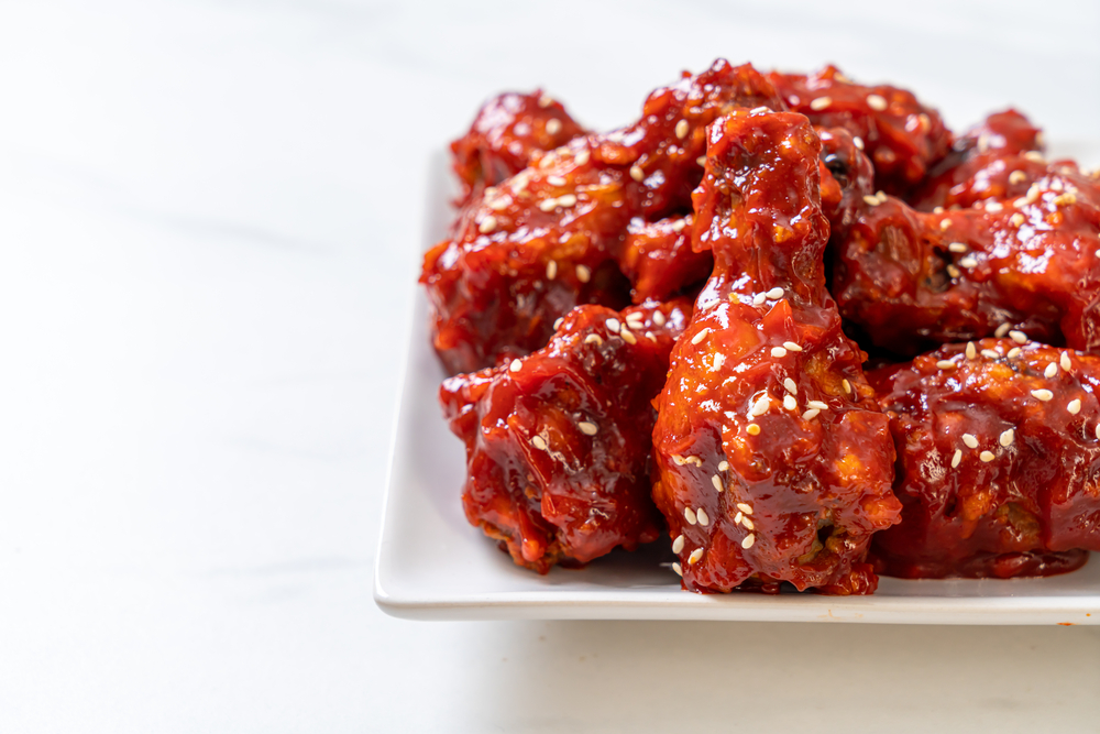 Order Thai BBQ wings food online from The Chicken Hawkers store, Vacaville on bringmethat.com