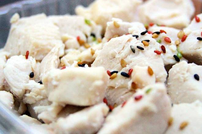 Order Steamed Chicken food online from Community Tacos store, Dallas on bringmethat.com