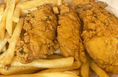 Order Chicken Tenders and Fries food online from The Crab Pad store, Chicago on bringmethat.com