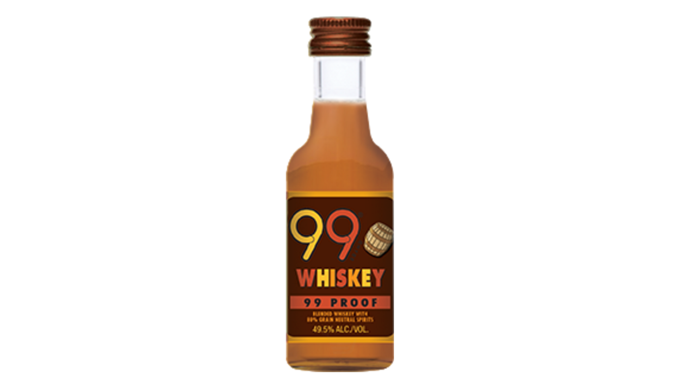 Order 99 Whiskey 50mL food online from Liquor Palace store, Burbank on bringmethat.com