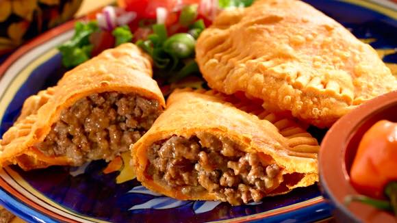 Order 2 Piece Jamaican Beef Pattie food online from Wings Spot store, Forest Park on bringmethat.com