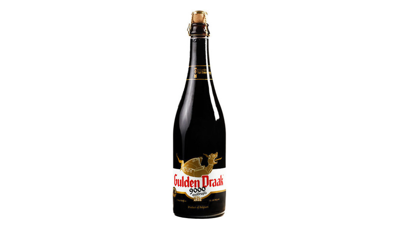 Order Gulden Draak 9000 Quad Ale 750ml Bottle food online from Oak Knoll Liquor store, Santa Maria on bringmethat.com