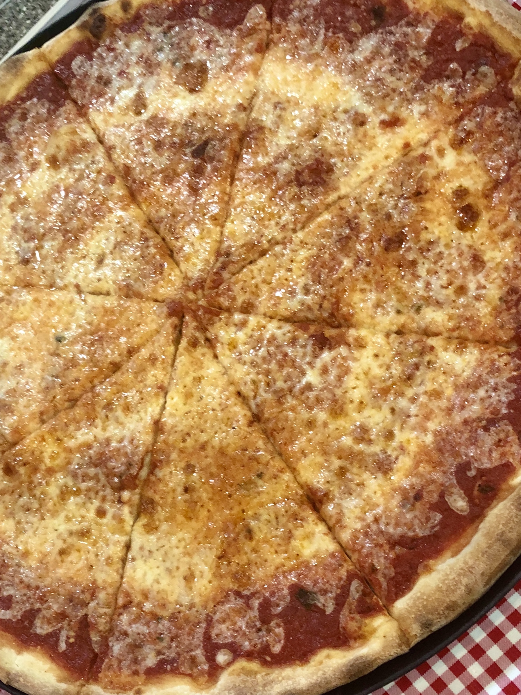 Order Cheese Pizza Slice food online from Saverio Pizzeria store, Anchorage on bringmethat.com