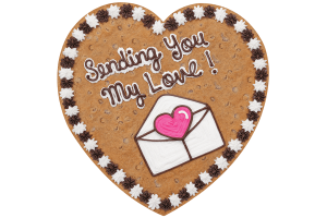 Order Sending You My Love Cookie Cake food online from American Deli on Broad St. store, Athens on bringmethat.com